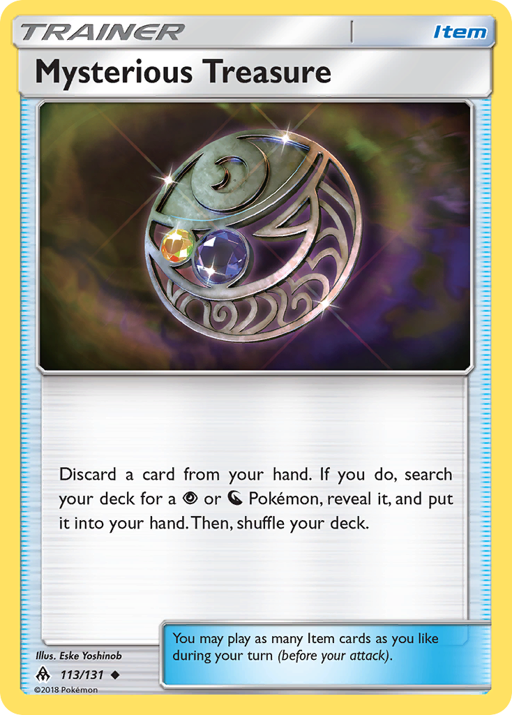 Mysterious Treasure (113/131) [Sun & Moon: Forbidden Light] | Cracking-Singles