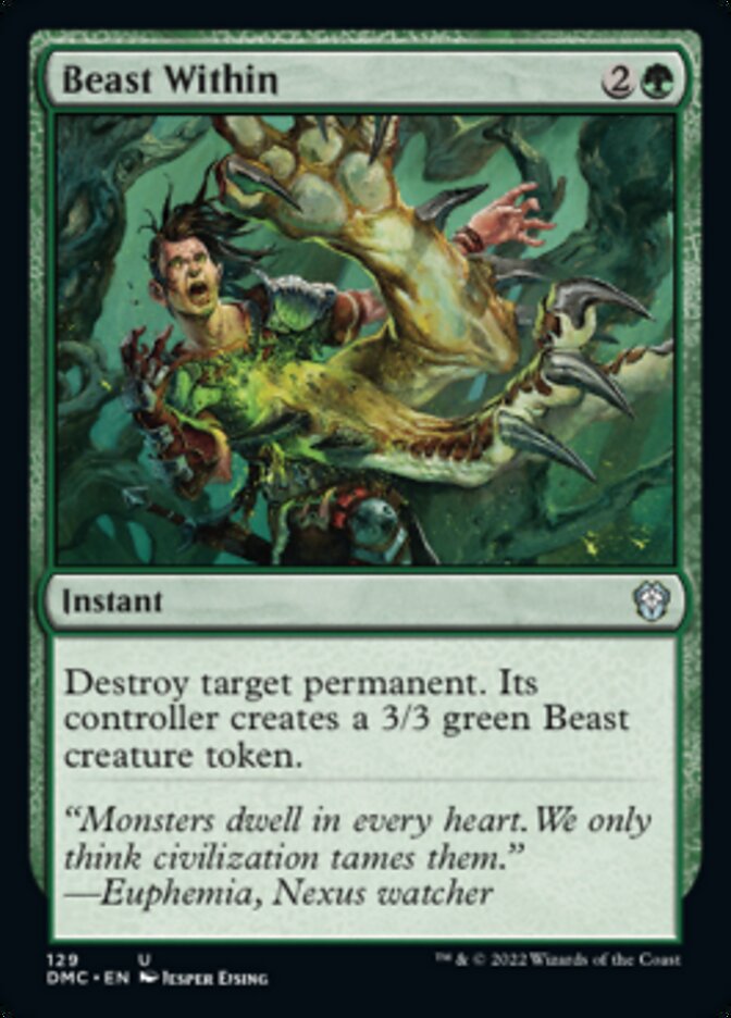 Beast Within [Dominaria United Commander] | Cracking-Singles