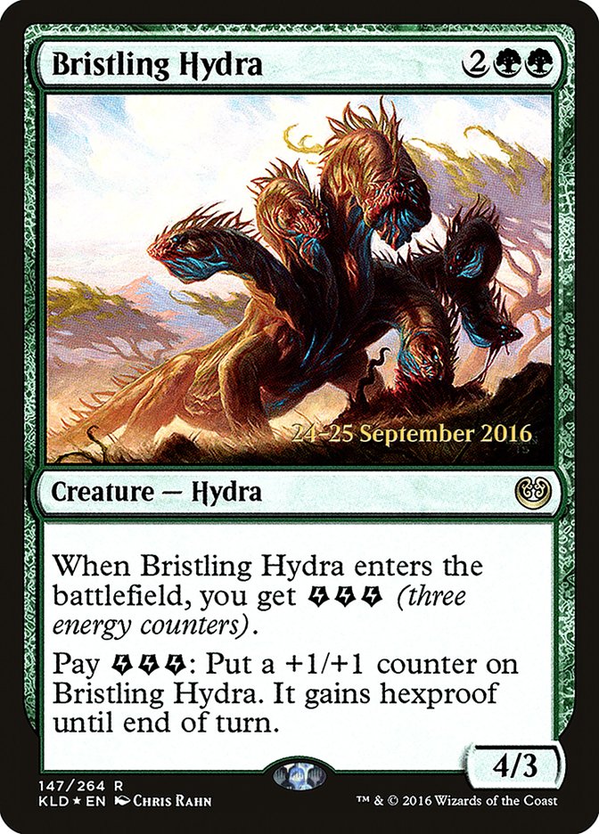 Bristling Hydra  [Kaladesh Prerelease Promos] | Cracking-Singles