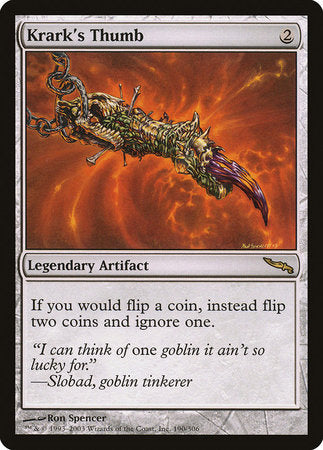 Krark's Thumb [Mirrodin] | Cracking-Singles