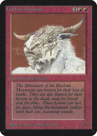 Hurloon Minotaur [Limited Edition Alpha] | Cracking-Singles