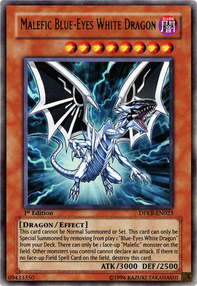 Malefic Blue-Eyes White Dragon [DPKB-EN023] Ultra Rare | Cracking-Singles