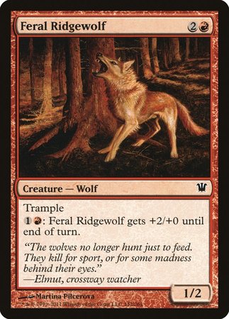 Feral Ridgewolf [Innistrad] | Cracking-Singles