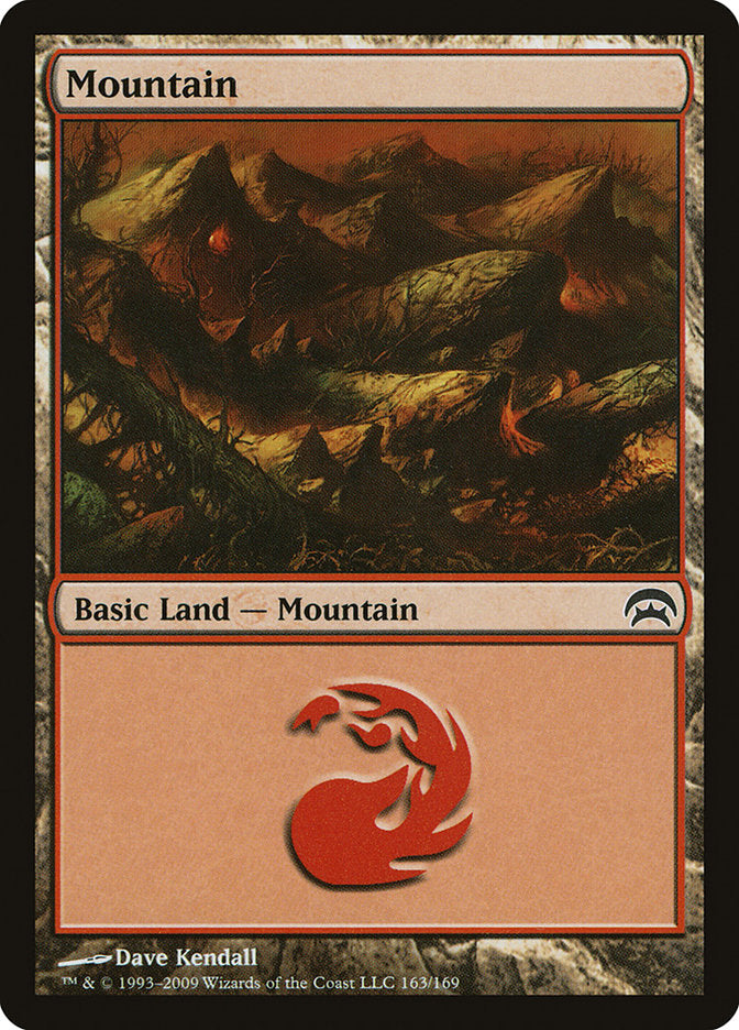 Mountain (163) [Planechase] | Cracking-Singles