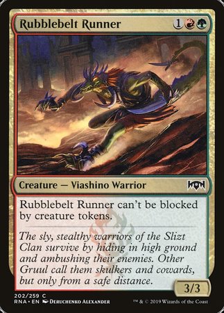 Rubblebelt Runner [Ravnica Allegiance] | Cracking-Singles