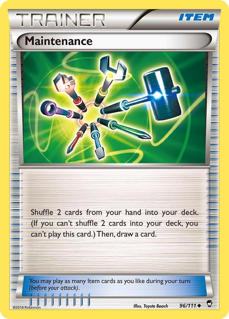 Maintenance (96/111) [XY: Furious Fists] | Cracking-Singles