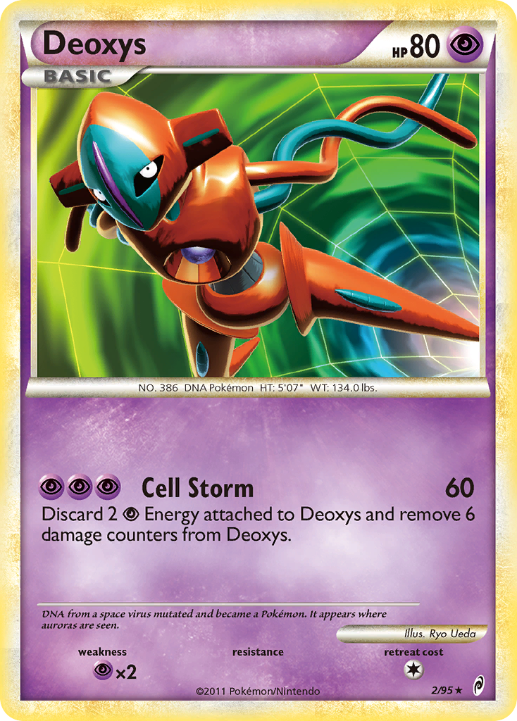 Deoxys (2/95) [HeartGold & SoulSilver: Call of Legends] | Cracking-Singles