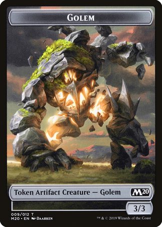 Golem Token [Core Set 2020 Tokens] | Cracking-Singles