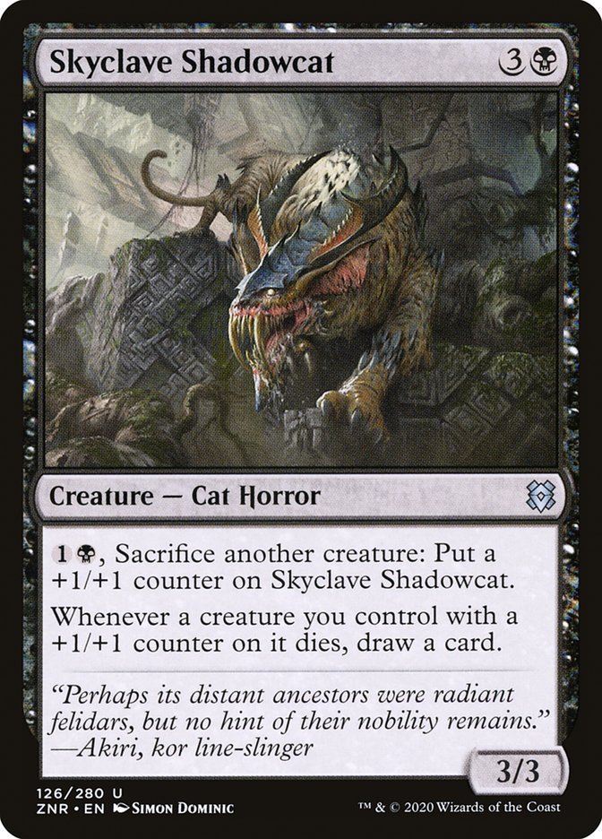 Skyclave Shadowcat [Zendikar Rising] | Cracking-Singles