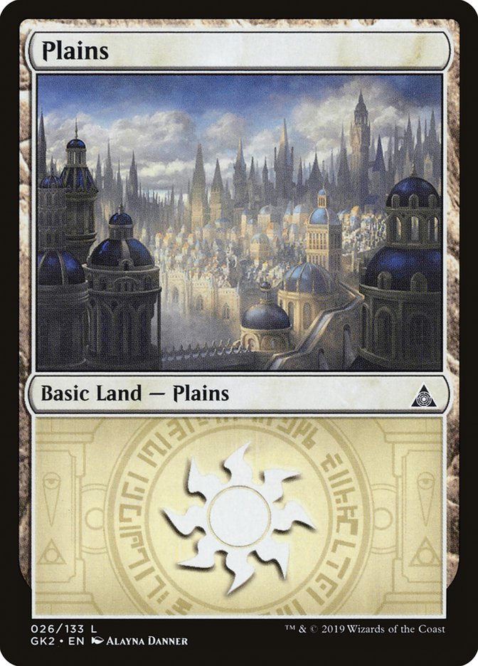 Plains (26) [Ravnica Allegiance Guild Kit] | Cracking-Singles