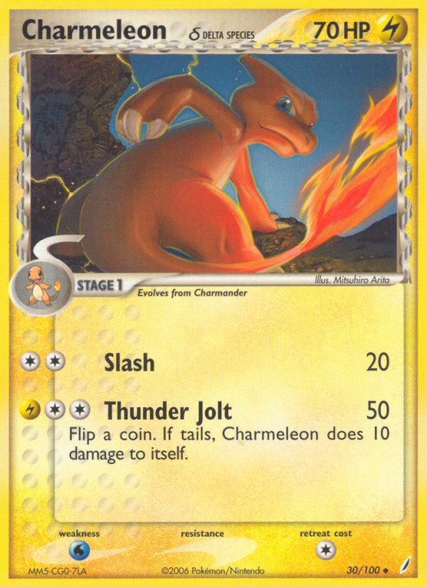 Charmeleon (30/100) (Delta Species) [EX: Crystal Guardians] | Cracking-Singles