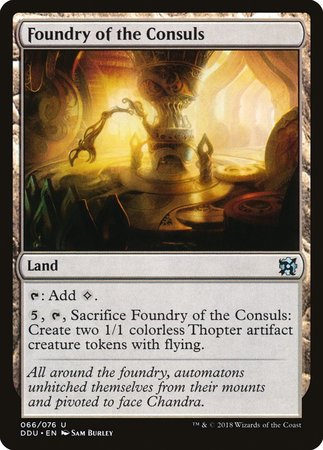 Foundry of the Consuls [Duel Decks: Elves vs. Inventors] | Cracking-Singles