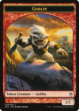 Goblin Token (009) [Masters 25 Tokens] | Cracking-Singles