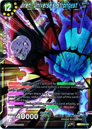 Jiren, Universe's Strongest [BT4-094] | Cracking-Singles