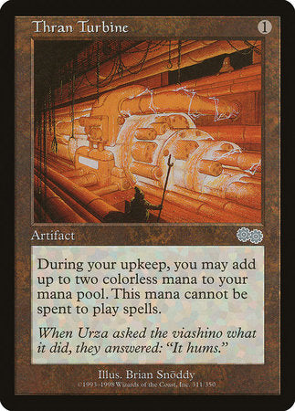 Thran Turbine [Urza's Saga] | Cracking-Singles