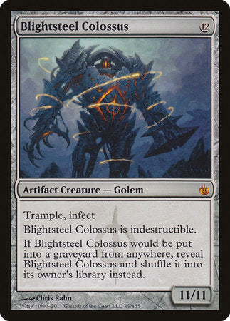 Blightsteel Colossus [Mirrodin Besieged] | Cracking-Singles