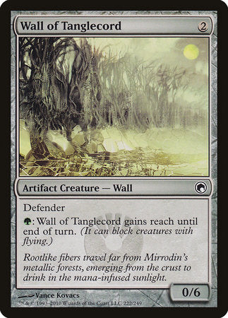 Wall of Tanglecord [Scars of Mirrodin] | Cracking-Singles