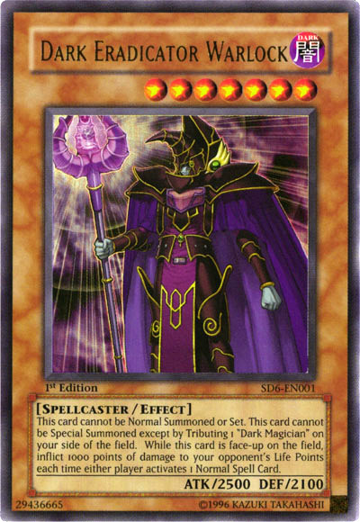 Dark Eradicator Warlock [SD6-EN001] Ultra Rare | Cracking-Singles