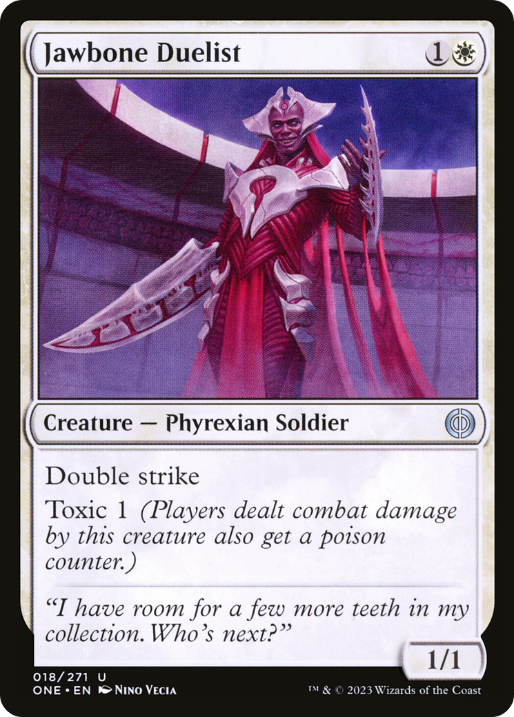 Jawbone Duelist [Phyrexia: All Will Be One] | Cracking-Singles