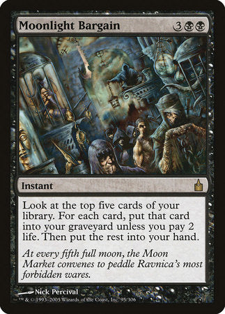 Moonlight Bargain [Ravnica: City of Guilds] | Cracking-Singles