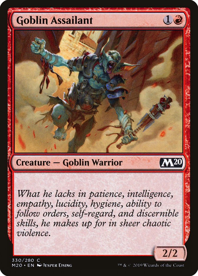 Goblin Assailant [Core Set 2020] | Cracking-Singles