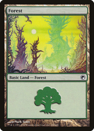 Forest (248) [Scars of Mirrodin] | Cracking-Singles