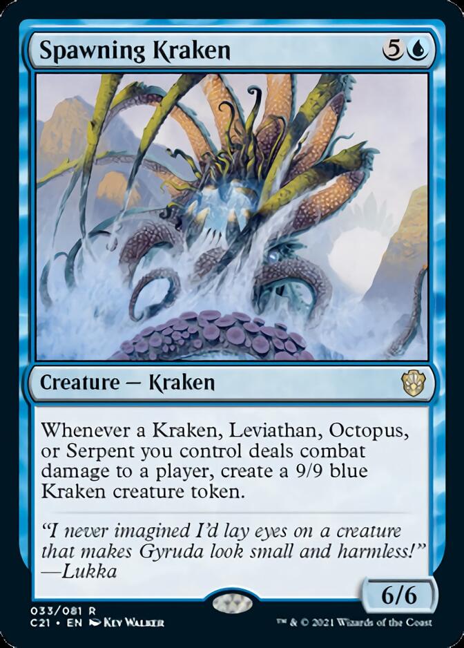 Spawning Kraken [Commander 2021] | Cracking-Singles