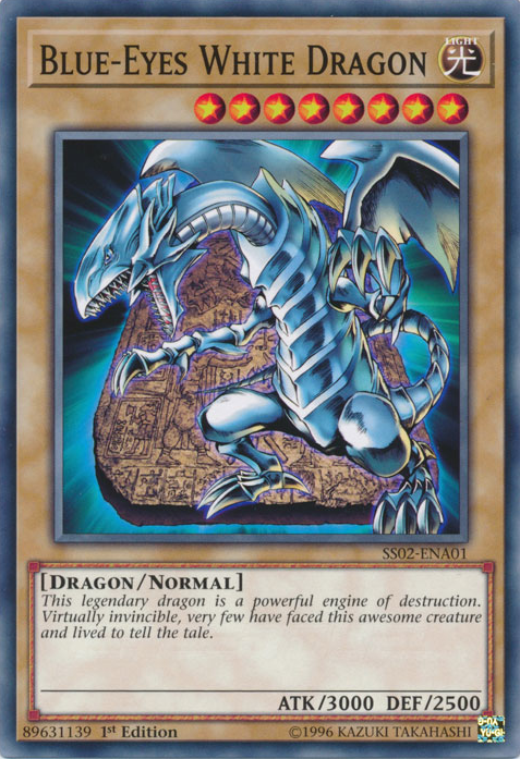 Blue-Eyes White Dragon [SS02-ENA01] Common | Cracking-Singles