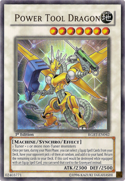 Power Tool Dragon [RGBT-EN042] Ultra Rare | Cracking-Singles