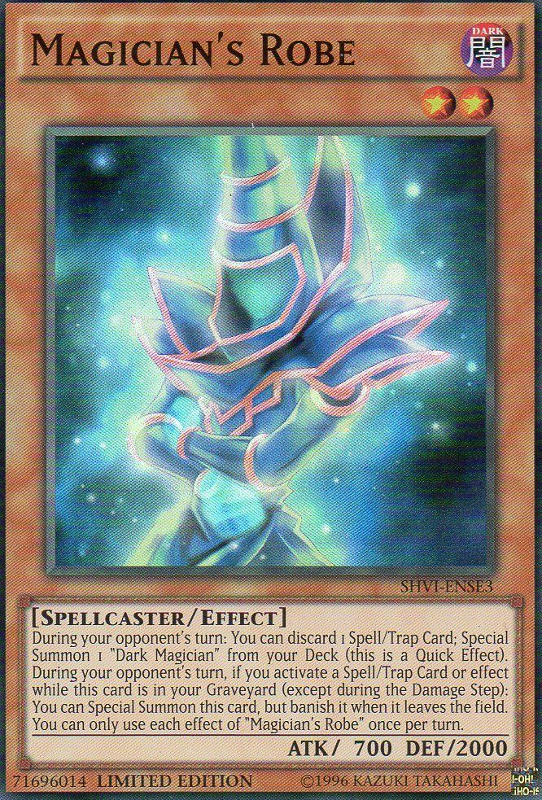 Magician's Robe [SHVI-ENSE3] Super Rare | Cracking-Singles