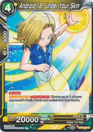 Android 18, Under Your Skin [BT9-055] | Cracking-Singles