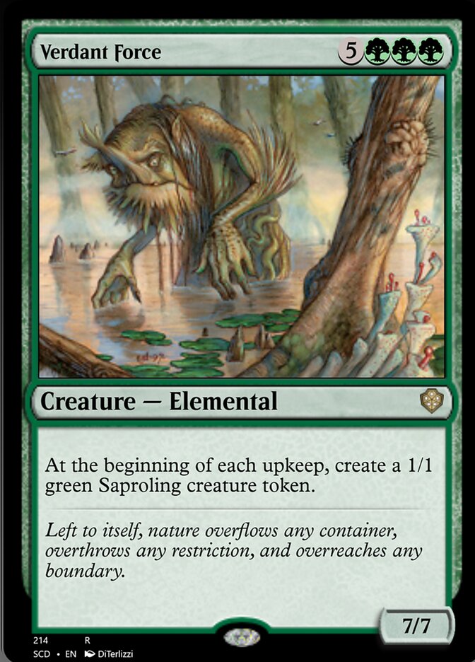 Verdant Force [Starter Commander Decks] | Cracking-Singles