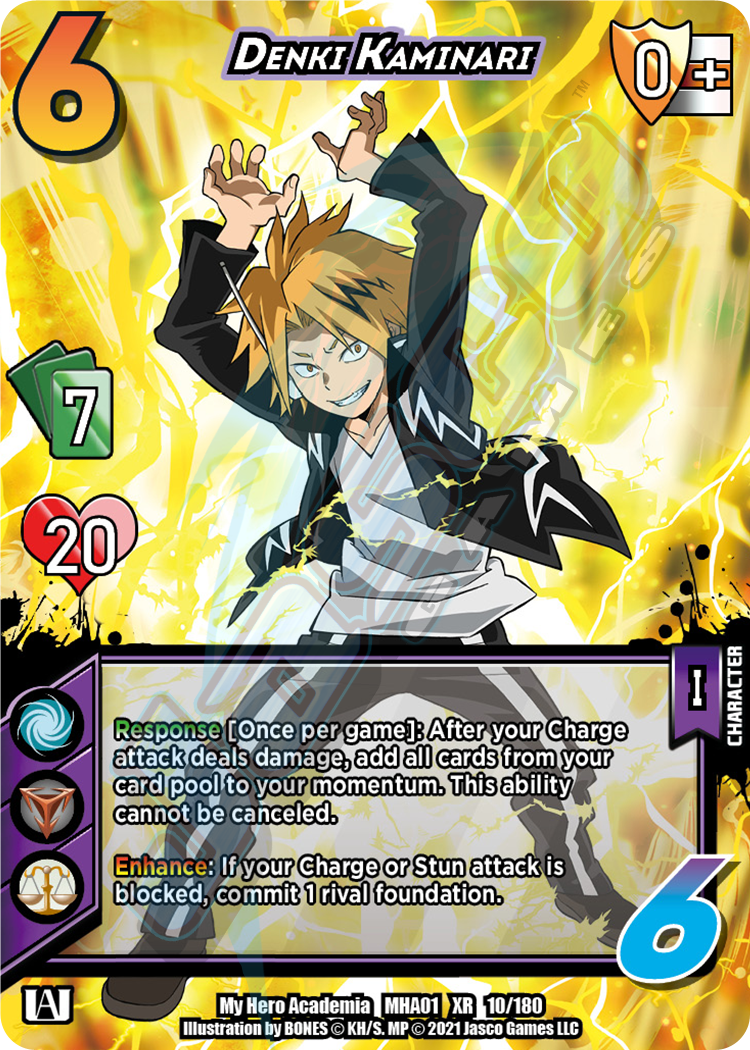 Denki Kaminari [Series 1 XR Unlimited] | Cracking-Singles