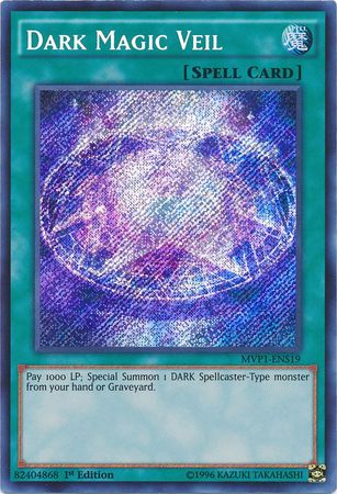 Dark Magic Veil [MVP1-ENS19] Secret Rare | Cracking-Singles