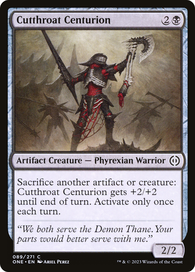 Cutthroat Centurion [Phyrexia: All Will Be One] | Cracking-Singles