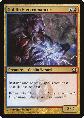 Goblin Electromancer [Return to Ravnica] | Cracking-Singles