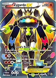 Zygarde EX (54a/124) (Alternate Art Promo) [XY: Fates Collide] | Cracking-Singles