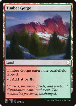 Timber Gorge [Dominaria] | Cracking-Singles