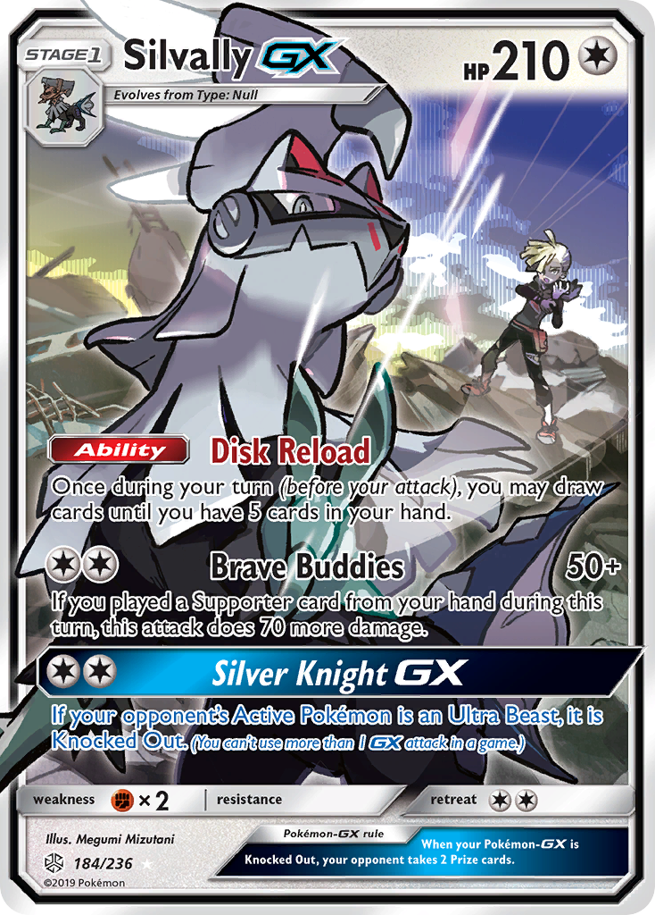 Silvally GX (184/236) [Sun & Moon: Cosmic Eclipse] | Cracking-Singles