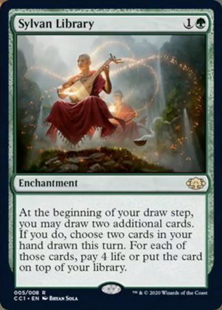 Sylvan Library [Commander Collection: Green] | Cracking-Singles