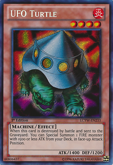 UFO Turtle [LCYW-EN233] Secret Rare | Cracking-Singles