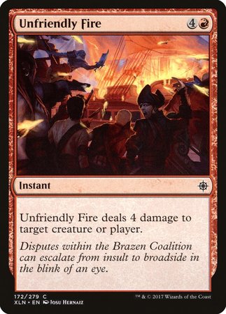 Unfriendly Fire [Ixalan] | Cracking-Singles