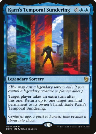 Karn's Temporal Sundering [Dominaria] | Cracking-Singles