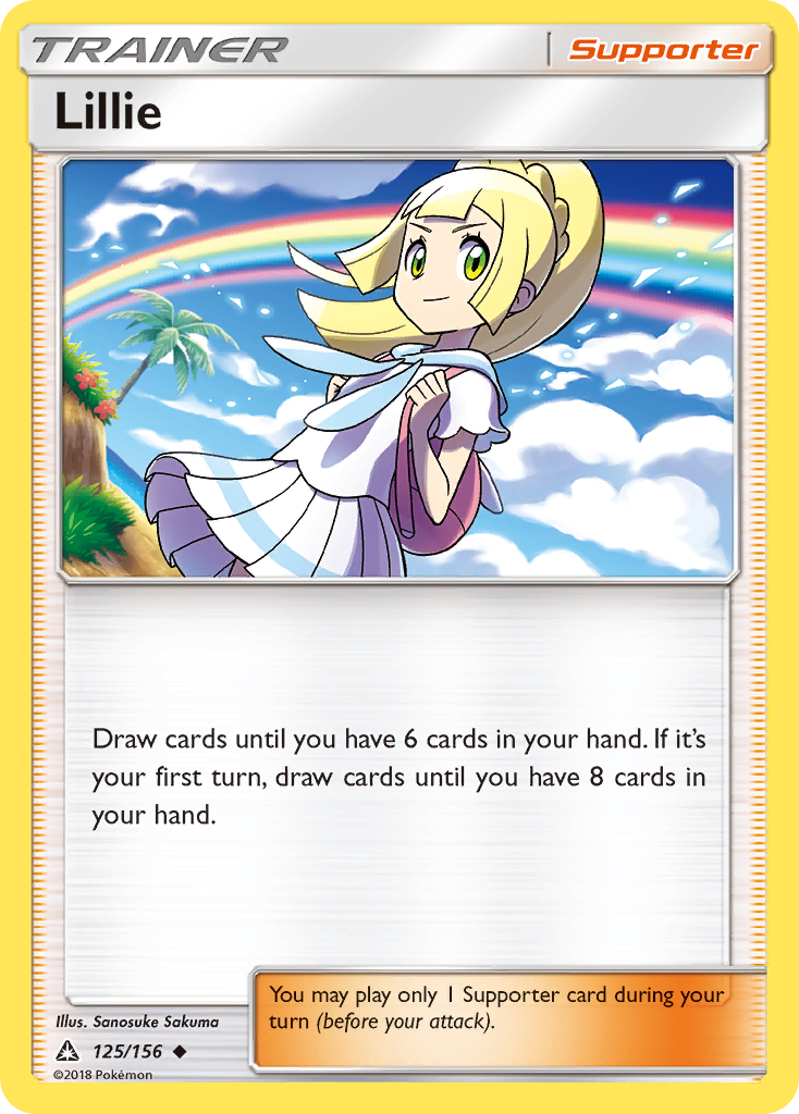 Lillie (125/156) [Sun & Moon: Ultra Prism] | Cracking-Singles