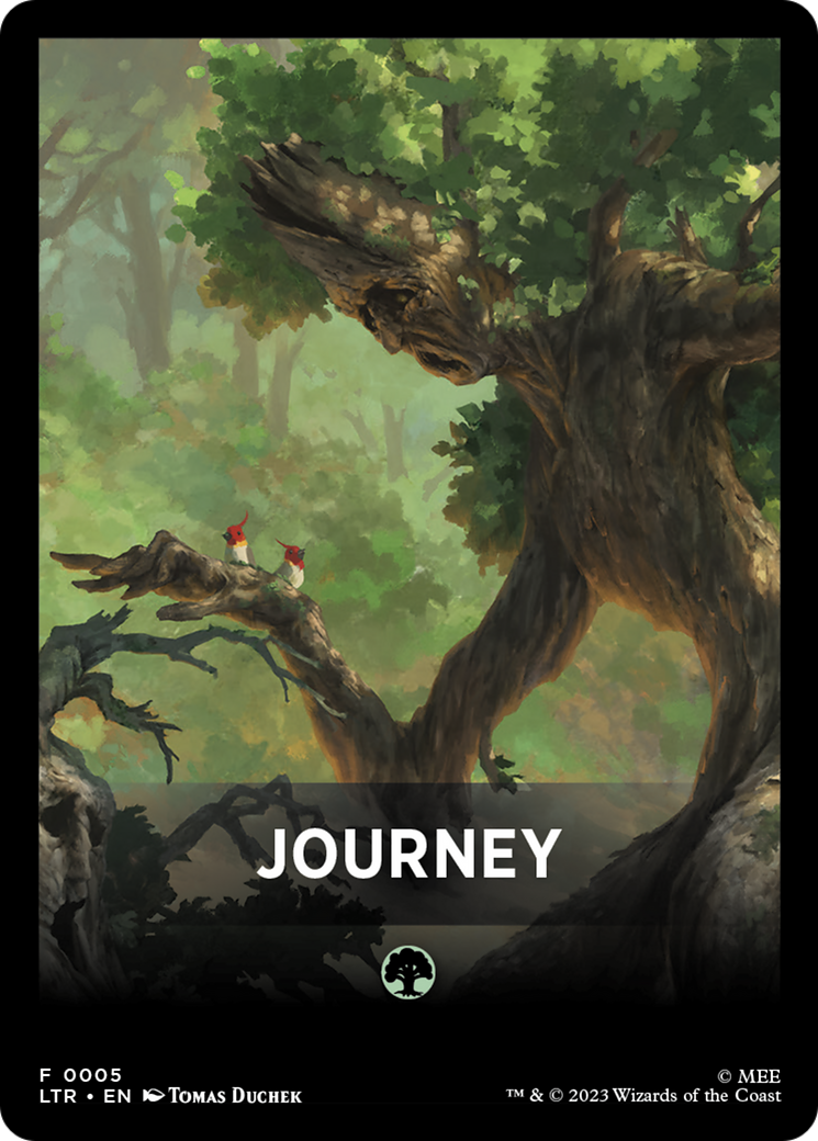 Journey Theme Card [The Lord of the Rings: Tales of Middle-Earth Tokens] | Cracking-Singles