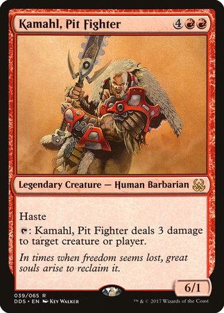 Kamahl, Pit Fighter [Duel Decks: Mind vs. Might] | Cracking-Singles