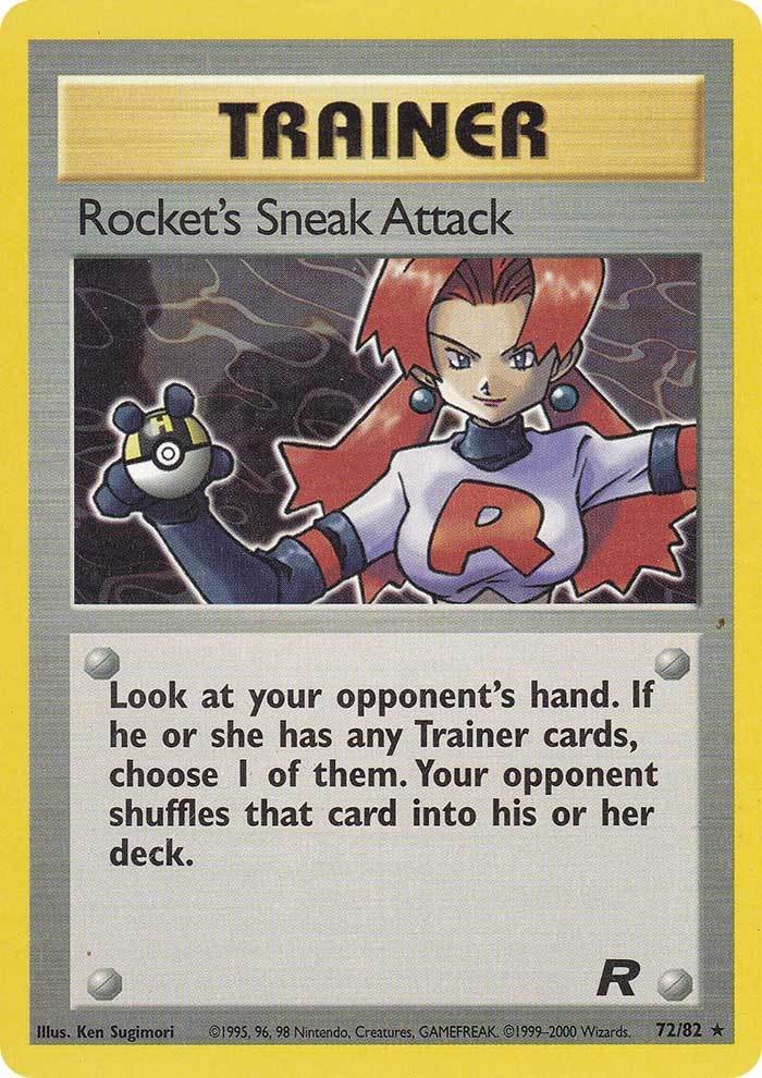 Rocket's Sneak Attack (72/82) [Team Rocket Unlimited] | Cracking-Singles