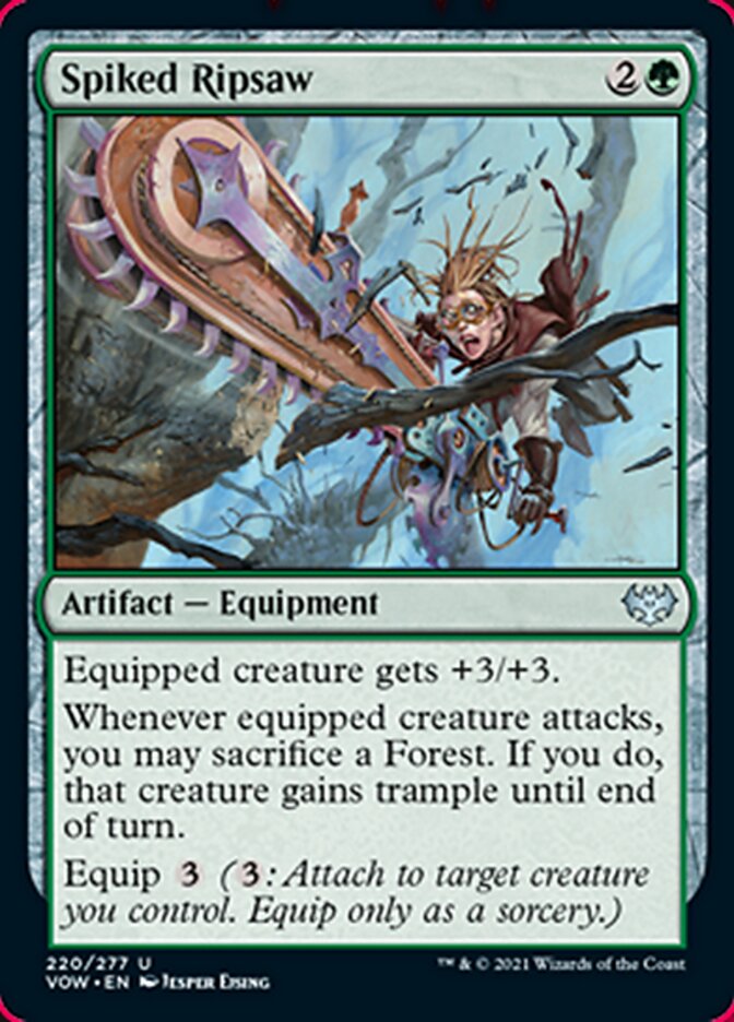 Spiked Ripsaw [Innistrad: Crimson Vow] | Cracking-Singles