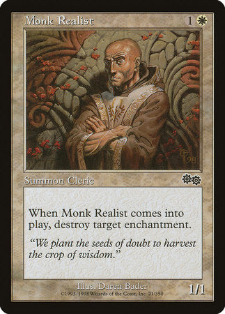 Monk Realist [Urza's Saga] | Cracking-Singles