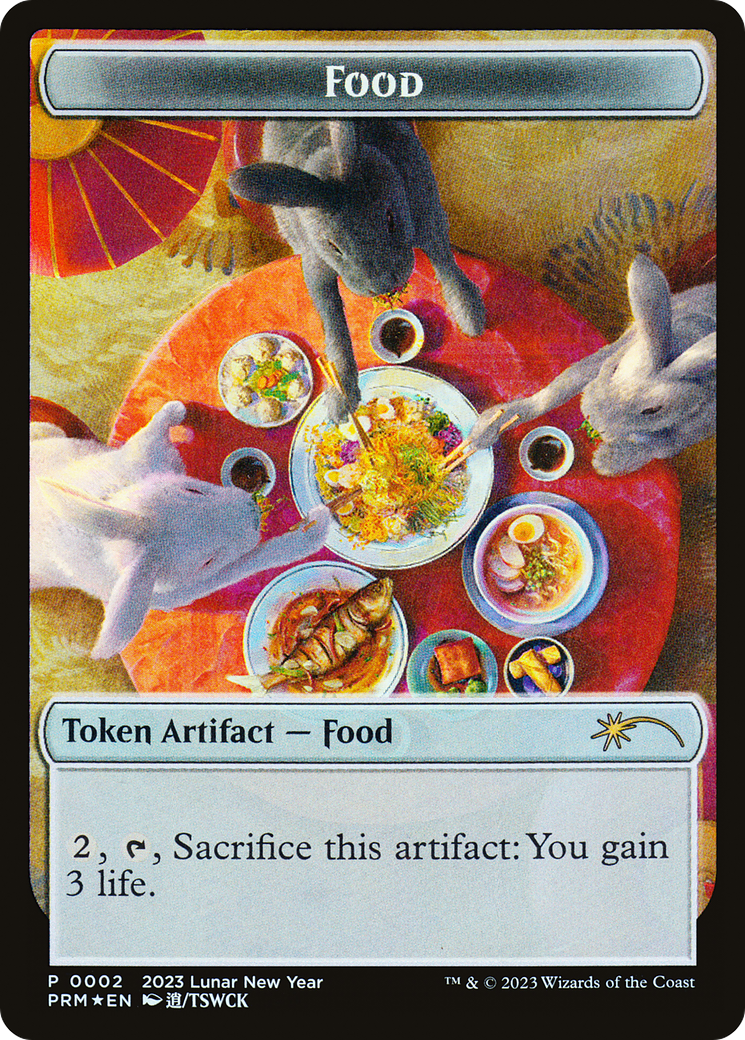 Food Token [Year of the Rabbit 2023] | Cracking-Singles